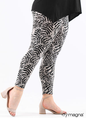 Magna Viskose-Leggings Soft Leaves S/W