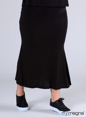 Magna Shaped Skirt Black