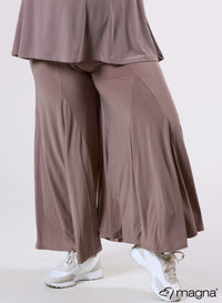 Magna Wide Trouser / Culottes Taupe