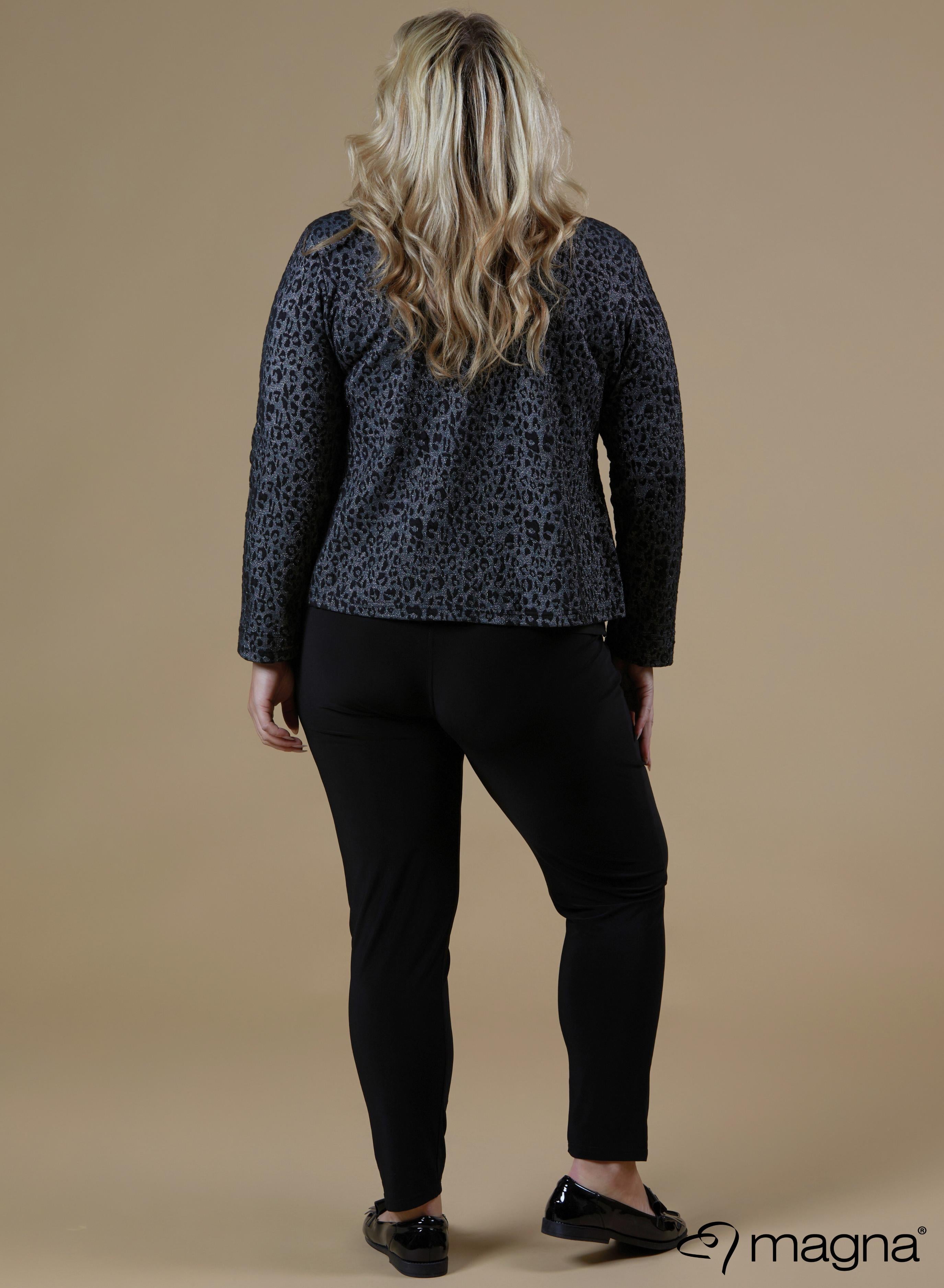 Magna Glitter Jacket Animal Print