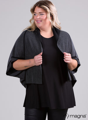 Magna Cover Wool Feel Knit Grau