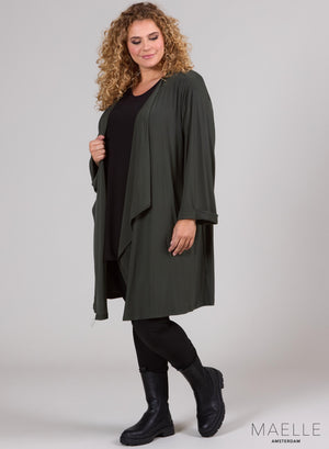 Maelle Wasserfall-Abdeckung Khaki