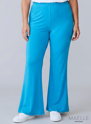 Maelle Ausgestellte Hose Türkis