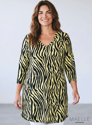 Maelle A-lijn Tuniek Print A46-074