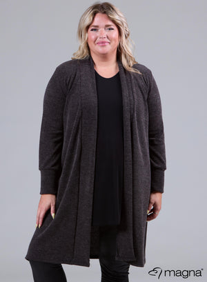 Magna Warm Knit Rib Grau