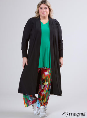 Magna Maxi-Cardigan Schwarz
