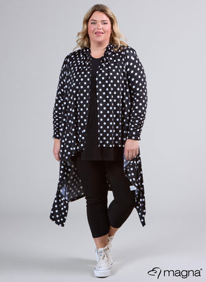 Magna Edgy Cover Print Polka Schwarz