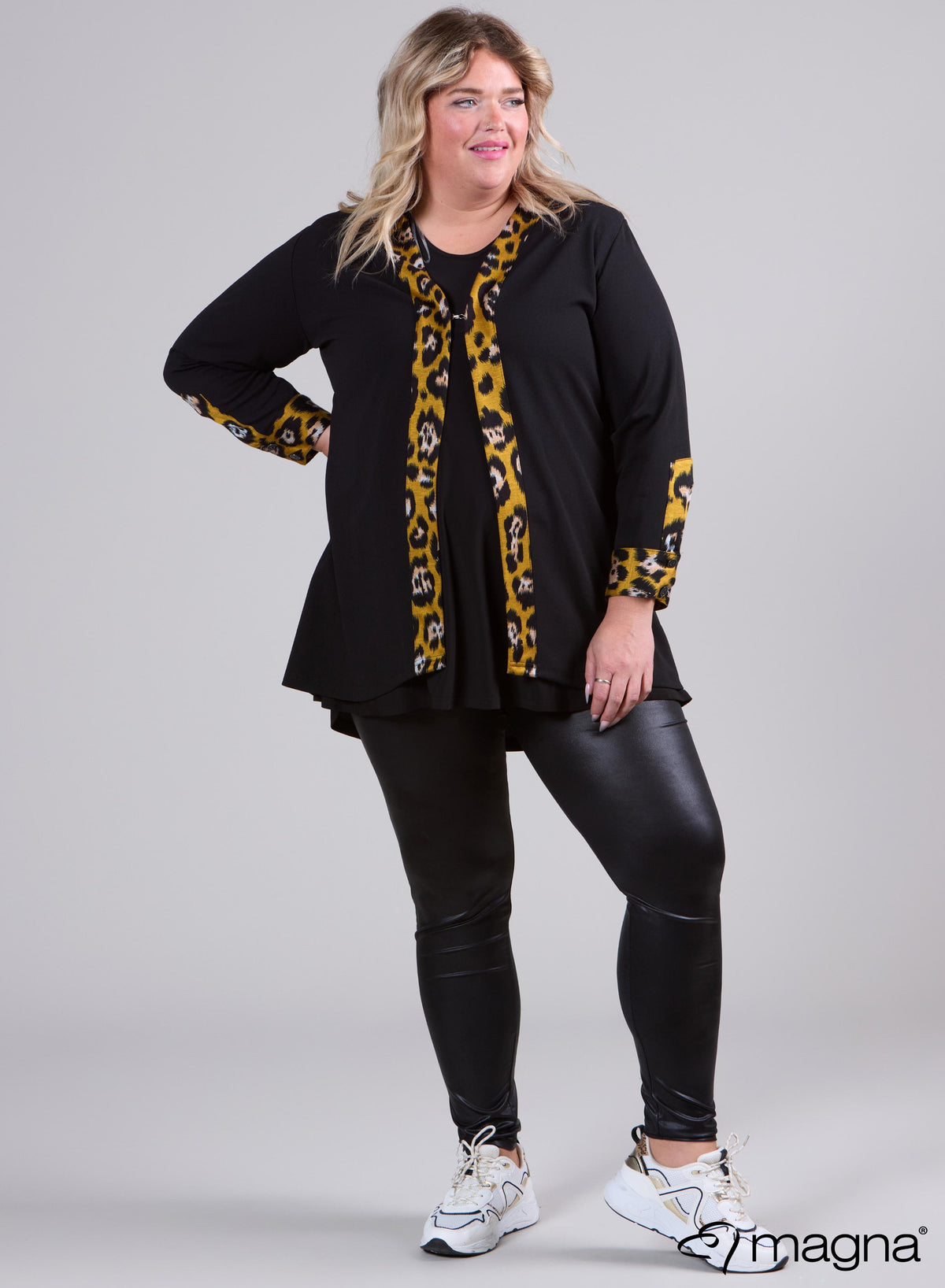Magna Detail Blazer mit Print-Muster